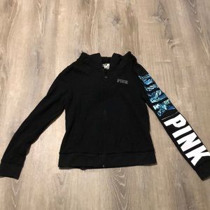 Black PINK zip up hoodie